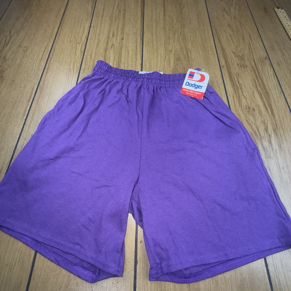 vintage dodger gym shorts mens size M deadstock NWT 90s made in USA‎